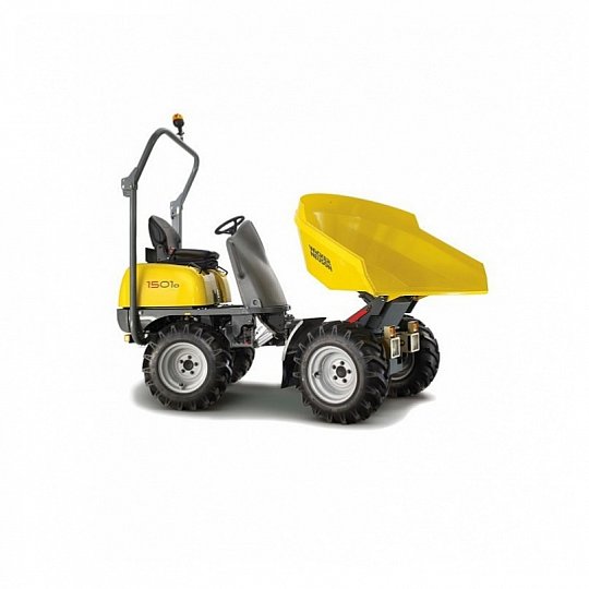 ALQUILER DE DUMPER 1500 KGS 4 X 4 LATERAL/GIRATORIO EN GIPUZKOA | ORIALKI